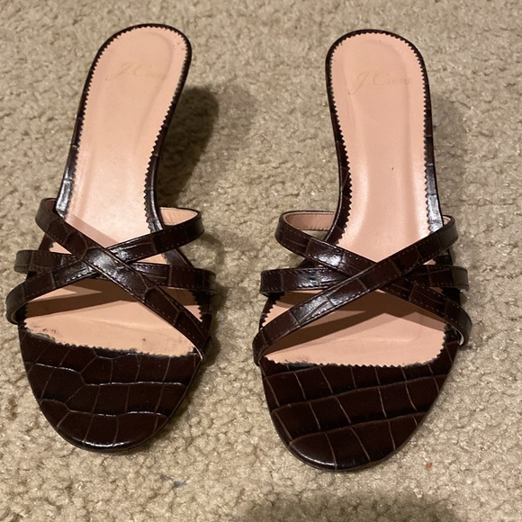 J. Crew Strapy Sandals 7.5 - Picture 2 of 5